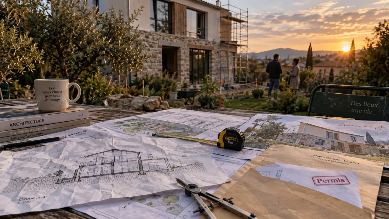 Surélévation maison et voisinage : plans et permis avant travaux près du voisin